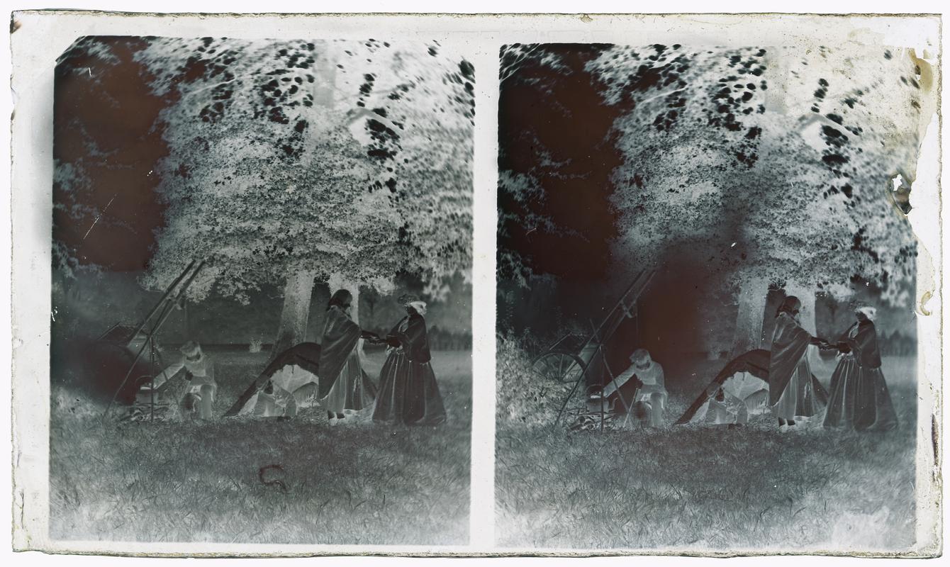 Gipsies (glass negative)