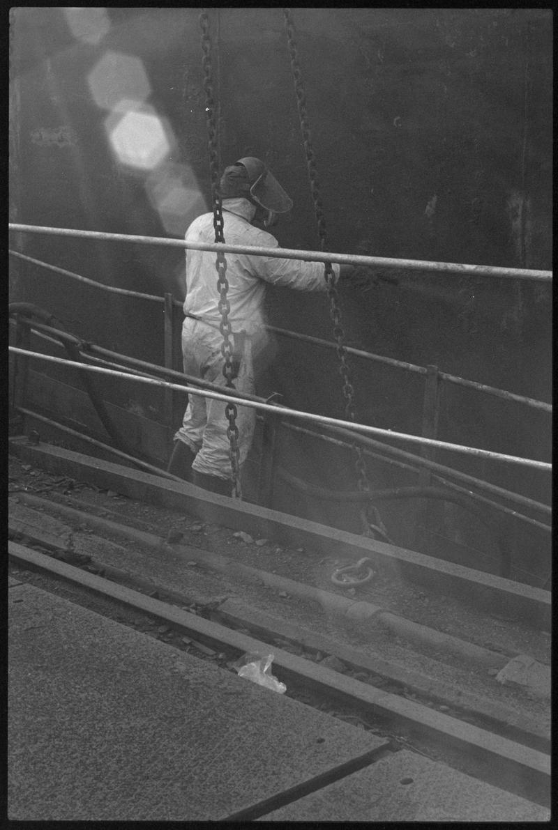 Cardiff Docks, negative