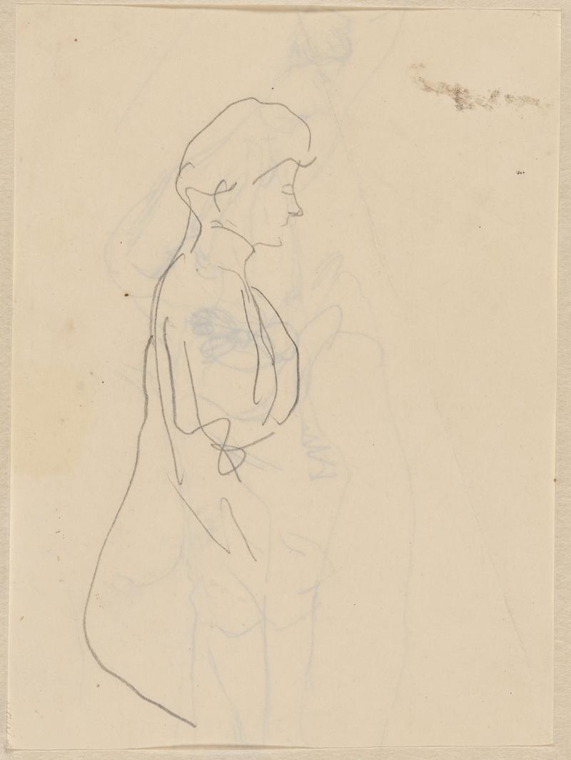 Woman lying on a bed