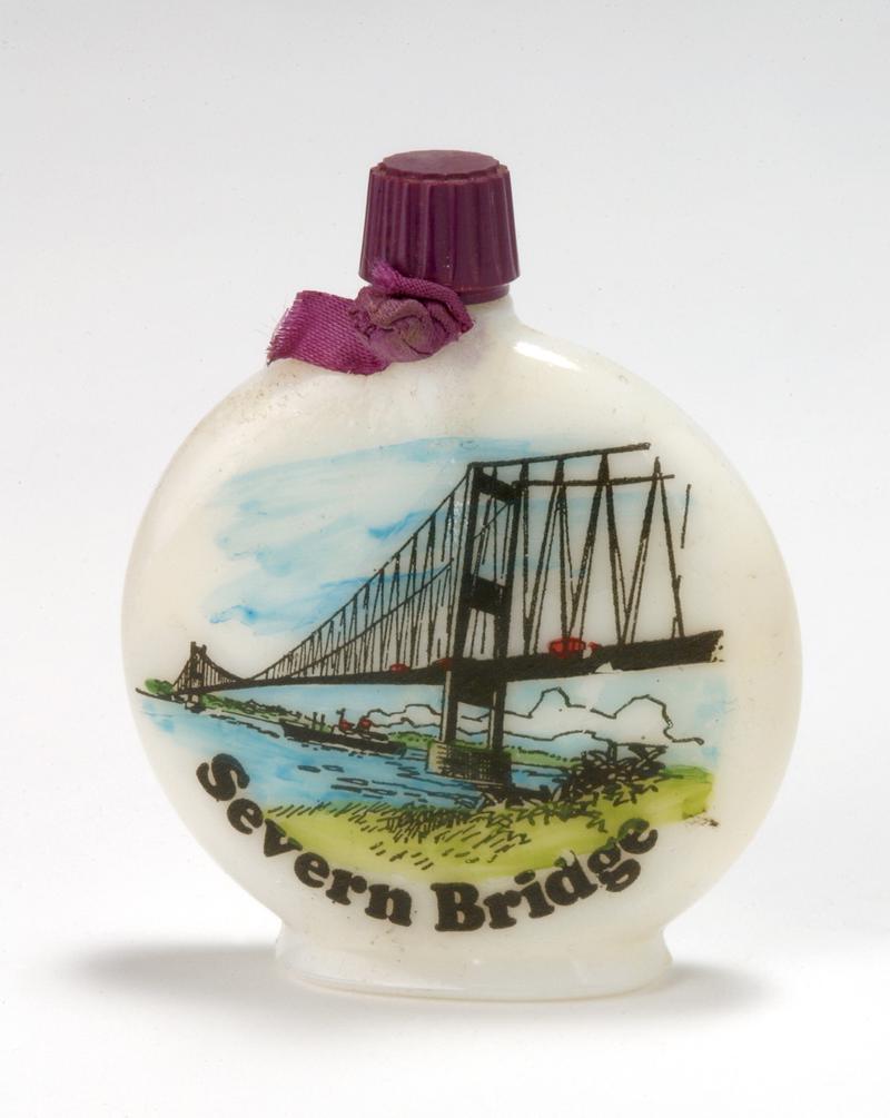 Scent bottle (&quot;Souvenir from Severn Bridge&quot;)