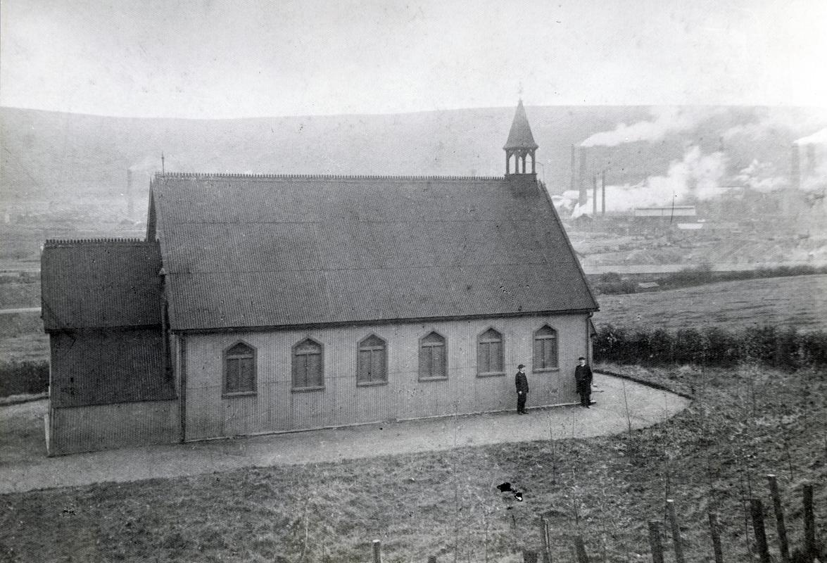 St. James&#039; old cast iron church, Blaenavon