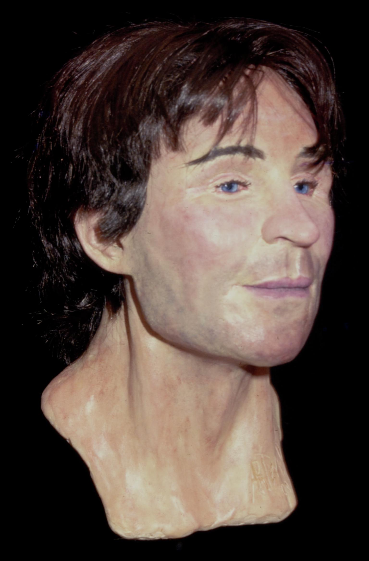 Early Medieval human head (reconstruction)