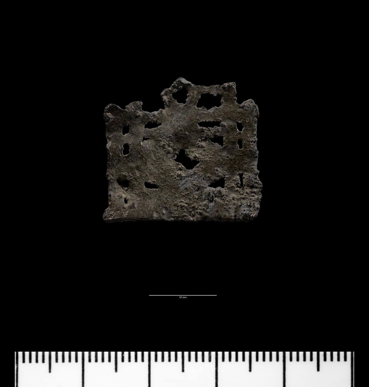 Medieval pewter pilgrim badge