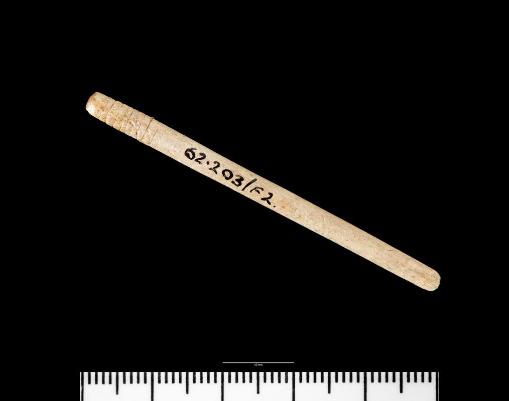 Early medieval bone pin