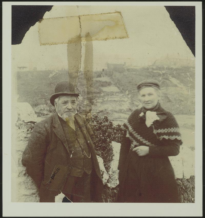 Thomas Thomas and his wife Ann (Owens) at Aberporth