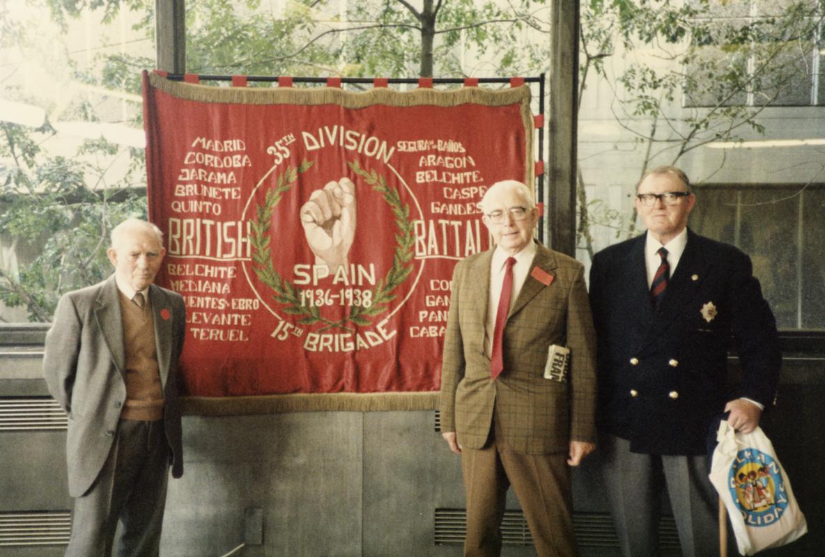 International Brigade banner