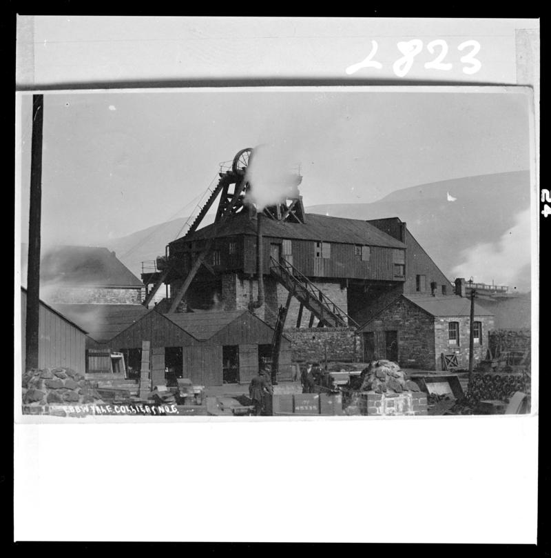 Ebbw Vale Colliery, film negative