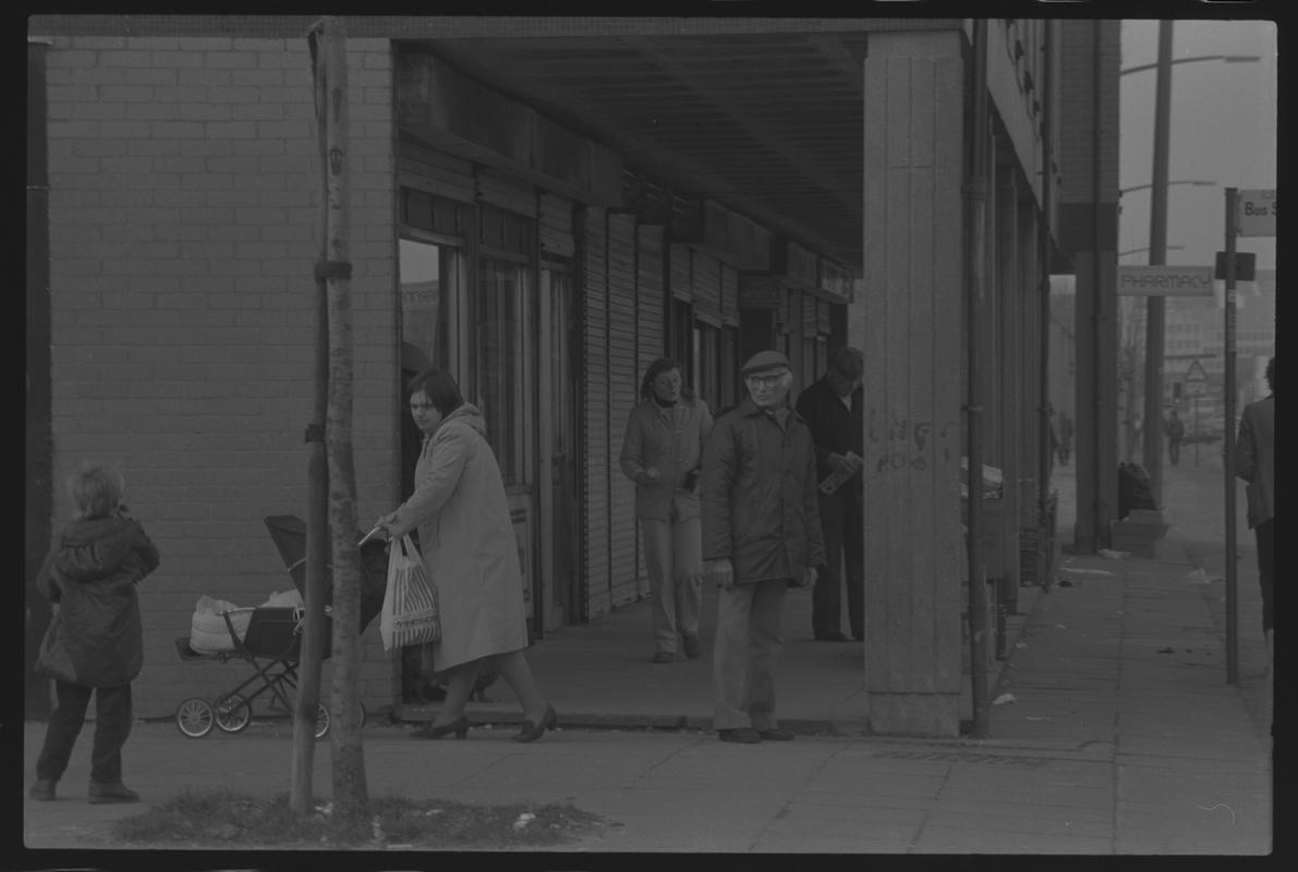 Shops, middle of Bute Street.