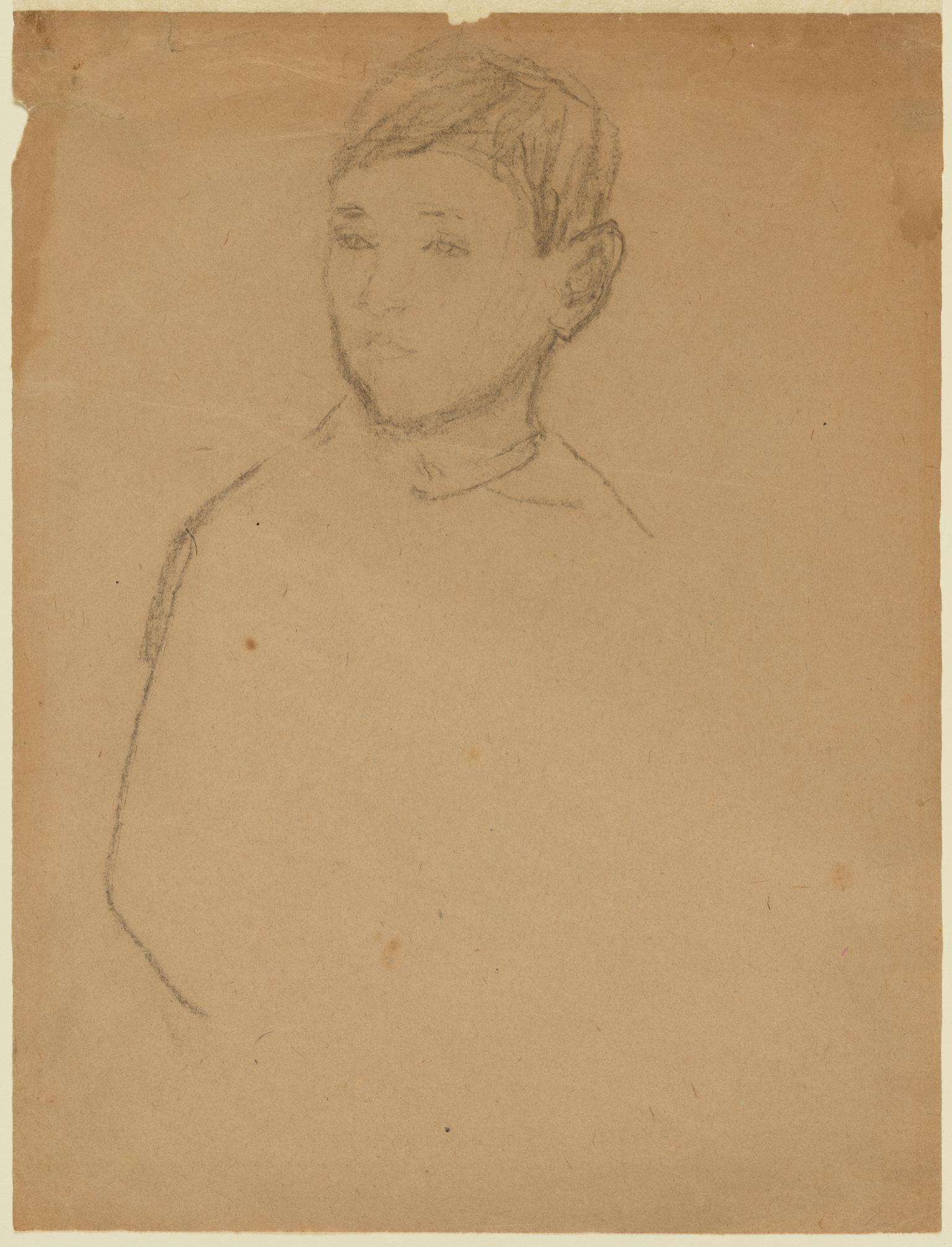 Head of young boy