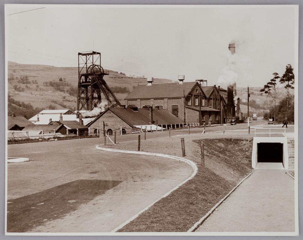 General view of Cefn Coed Colliery, 1959.