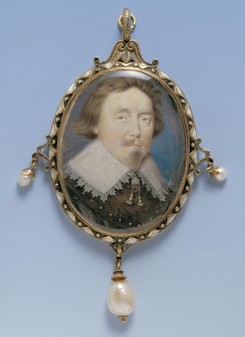 Miniature portrait of Edward 1st Baron Herbert of