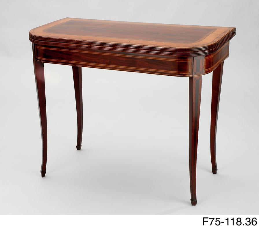 Rosewood card table