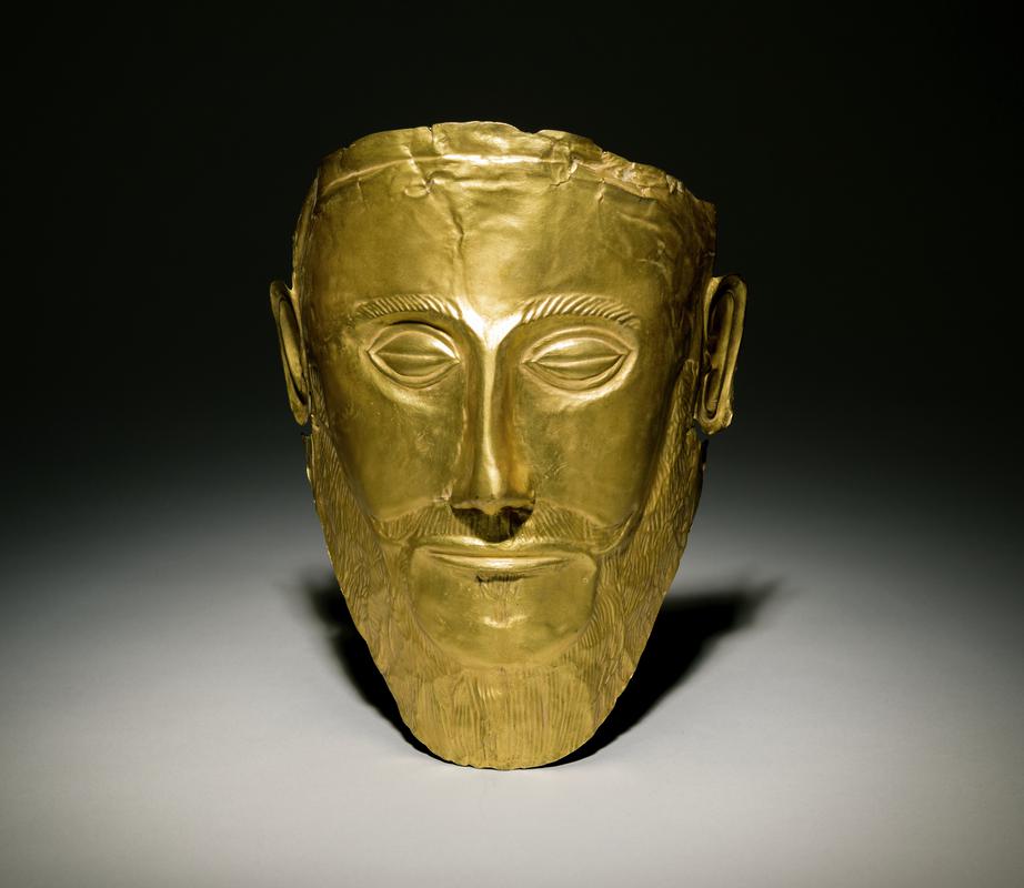 Mycenean gold mask (Replica)