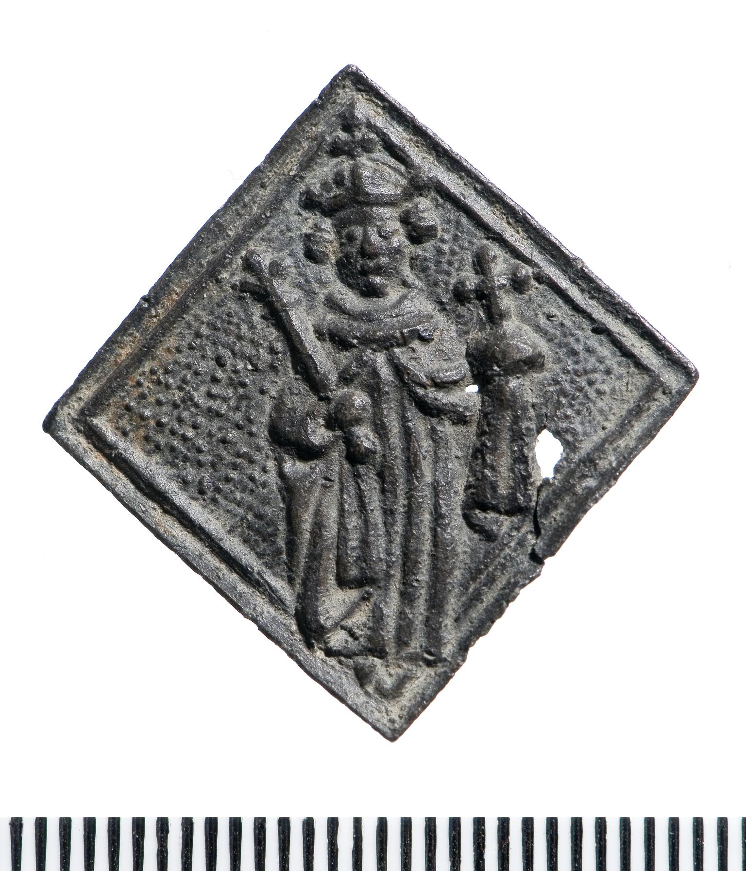 Medieval lead pilgrim badge