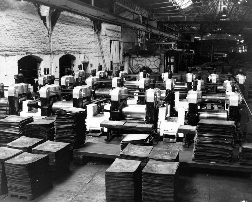 Teilo tinplate works, photograph