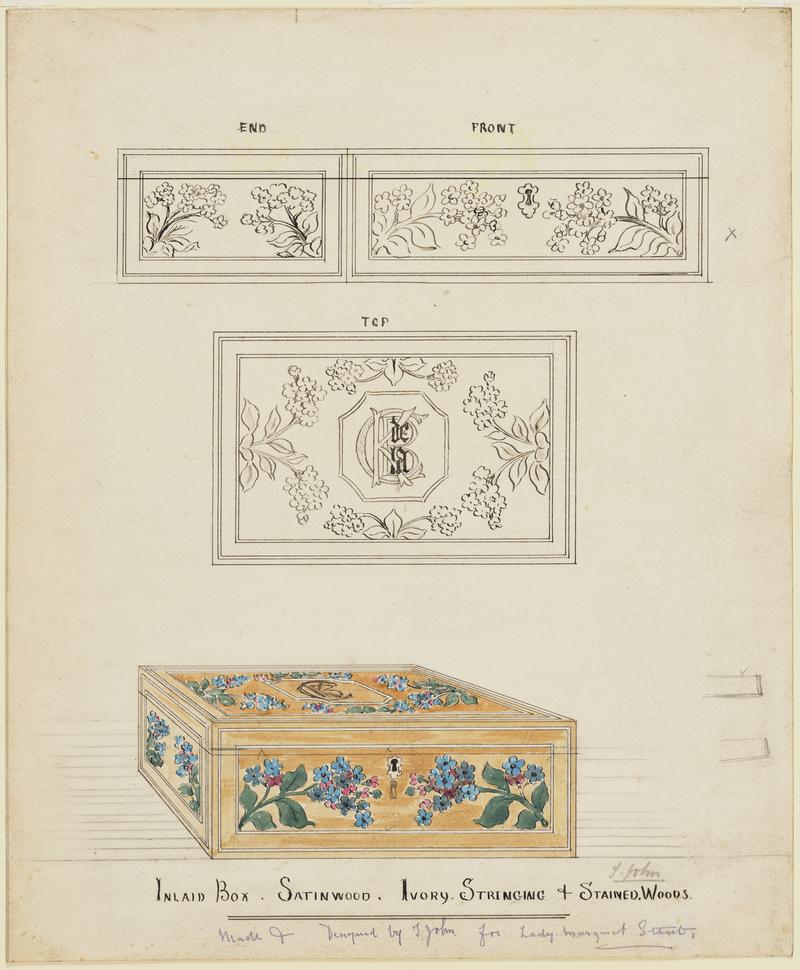 Design for an Inlaid Box
