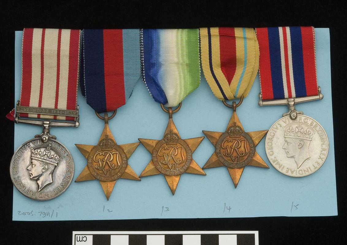 Campaign Medals, W J James