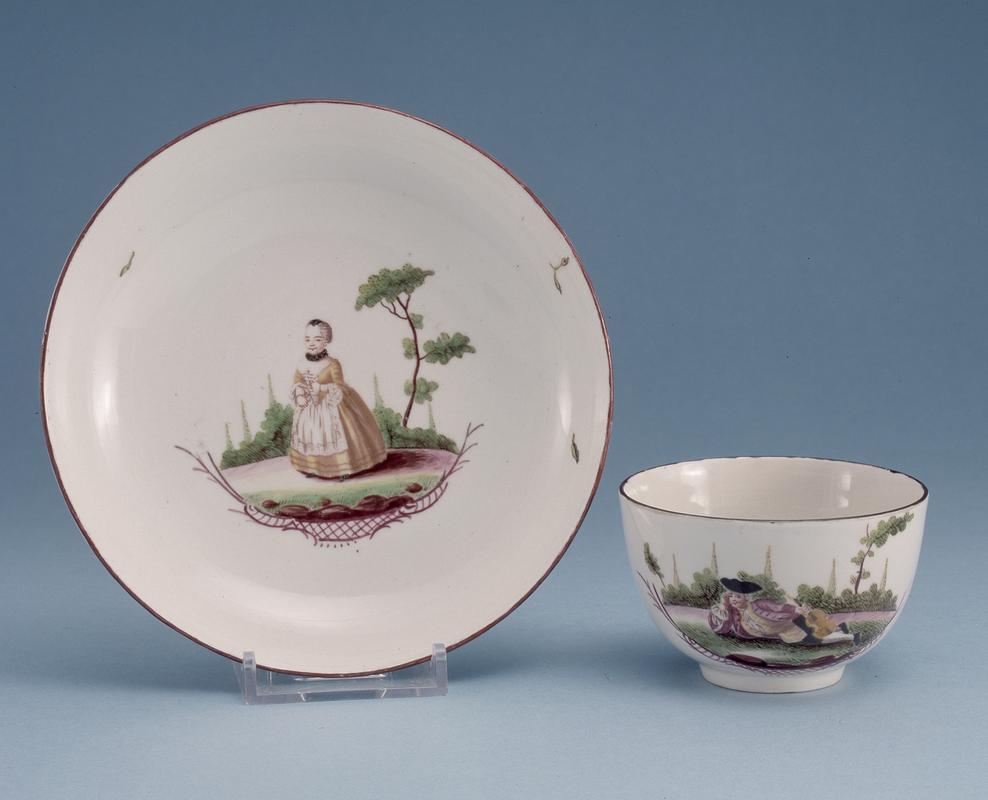 Tea bowl and saucer