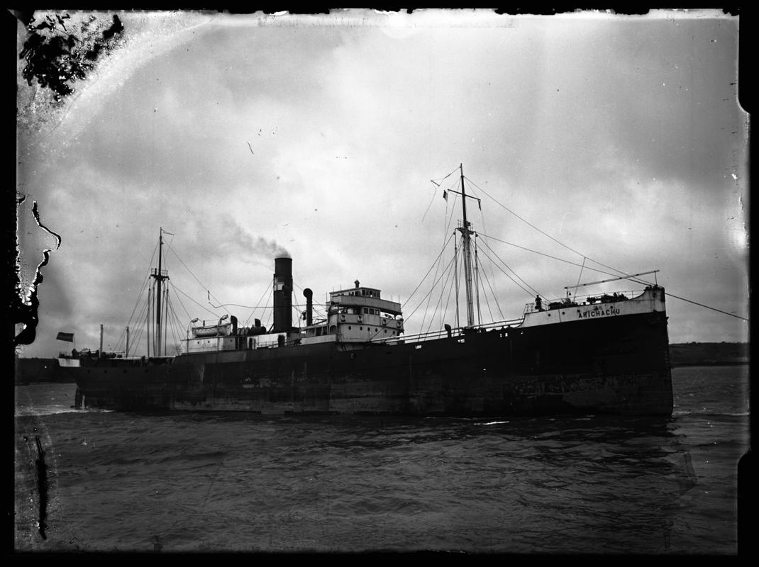 S.S. ARICHACHU, glass negative