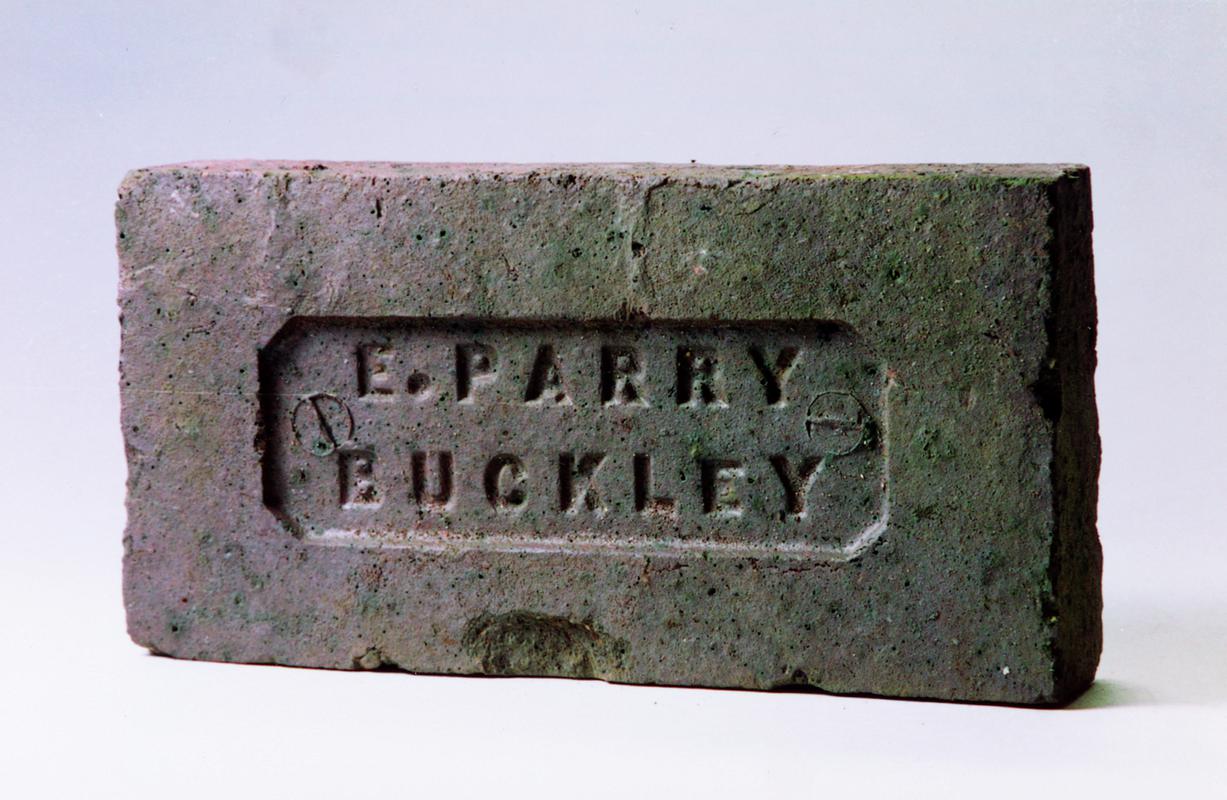 Brick &quot;E. Parry Buckley&quot; (obverse)