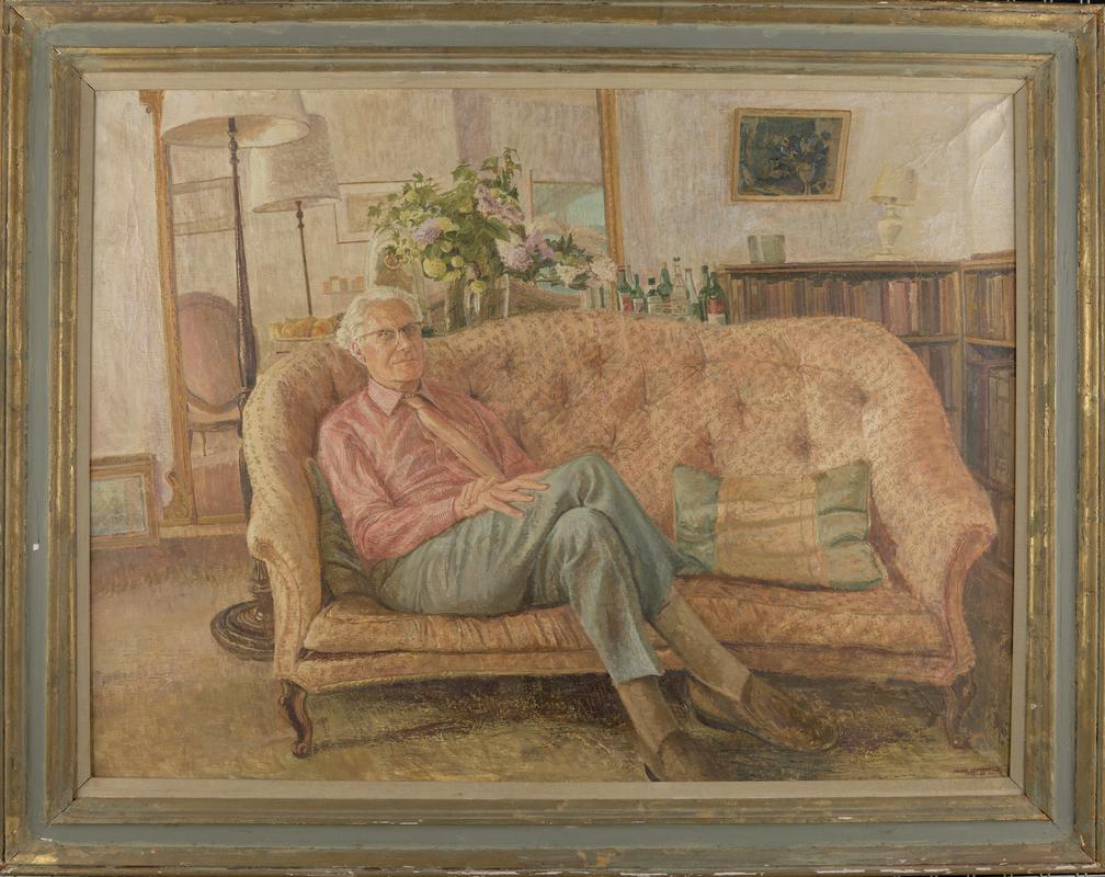 Robert Wellington at his home