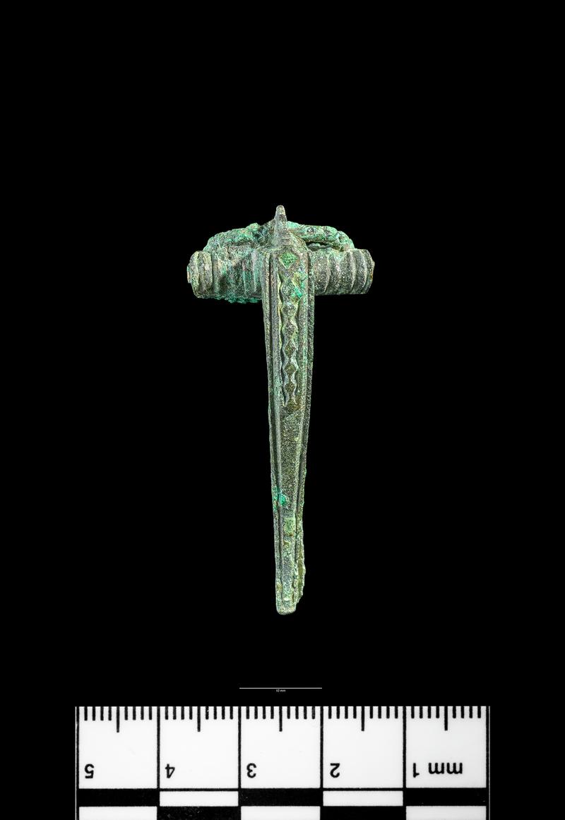 Roman copper alloy Polden Hill brooch