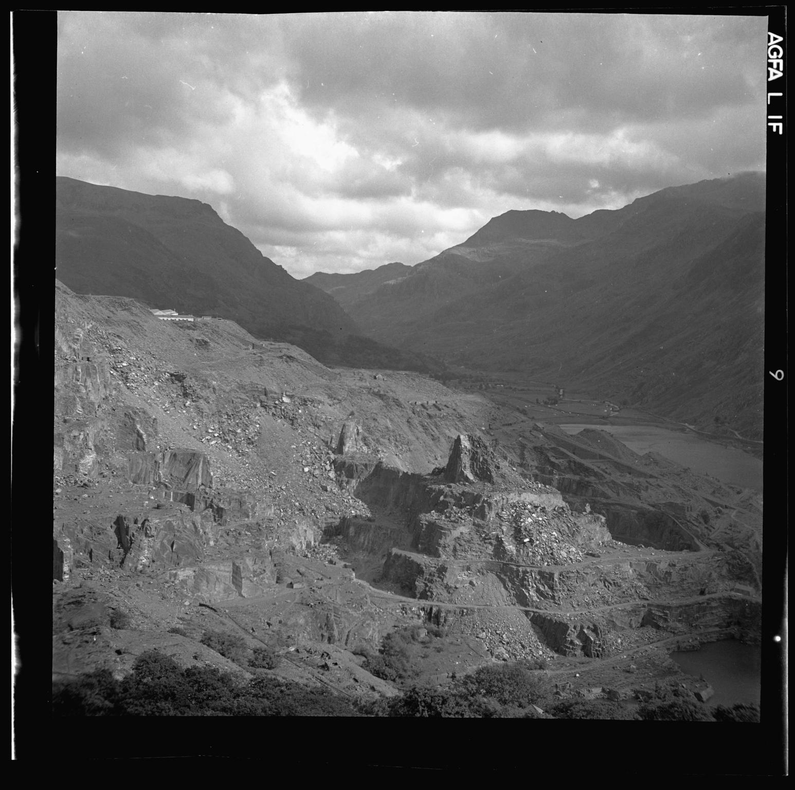 Dinorwic Quarry, film negative