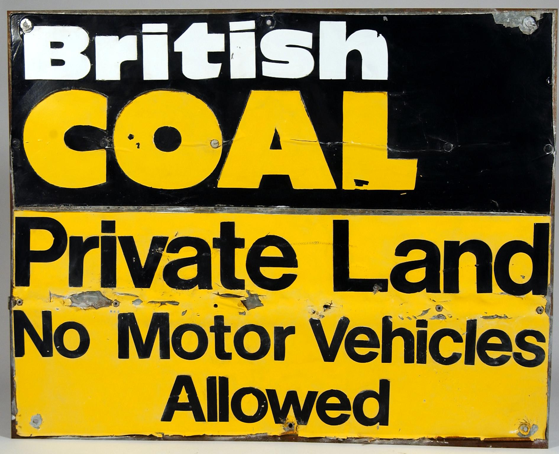 British Coal, sign