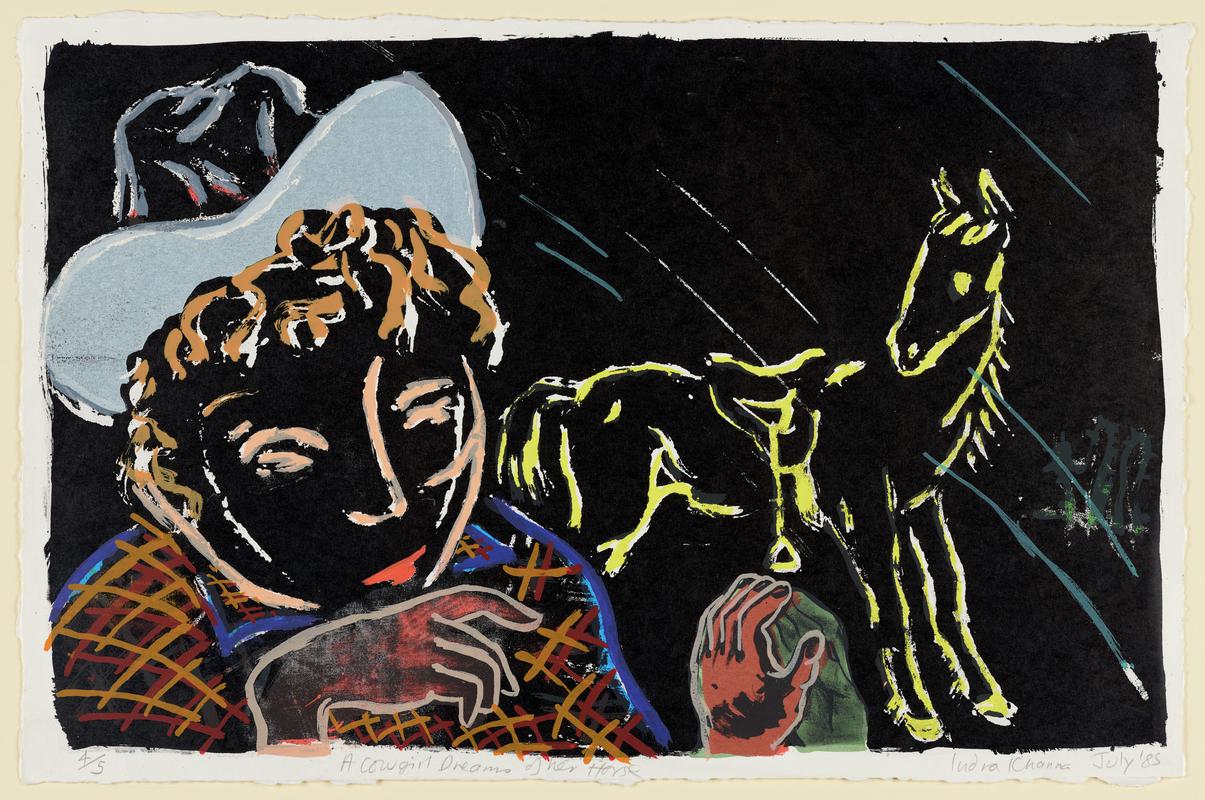 A Cowgirl Dreams of her Horse