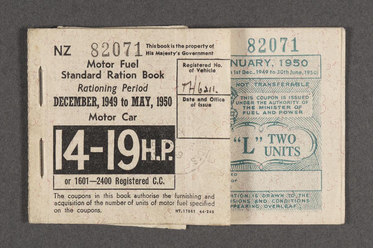 Petrol coupon