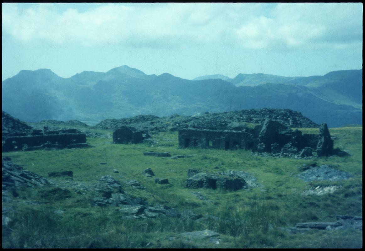 Blaenau Ffestiniog slate quarries, slide