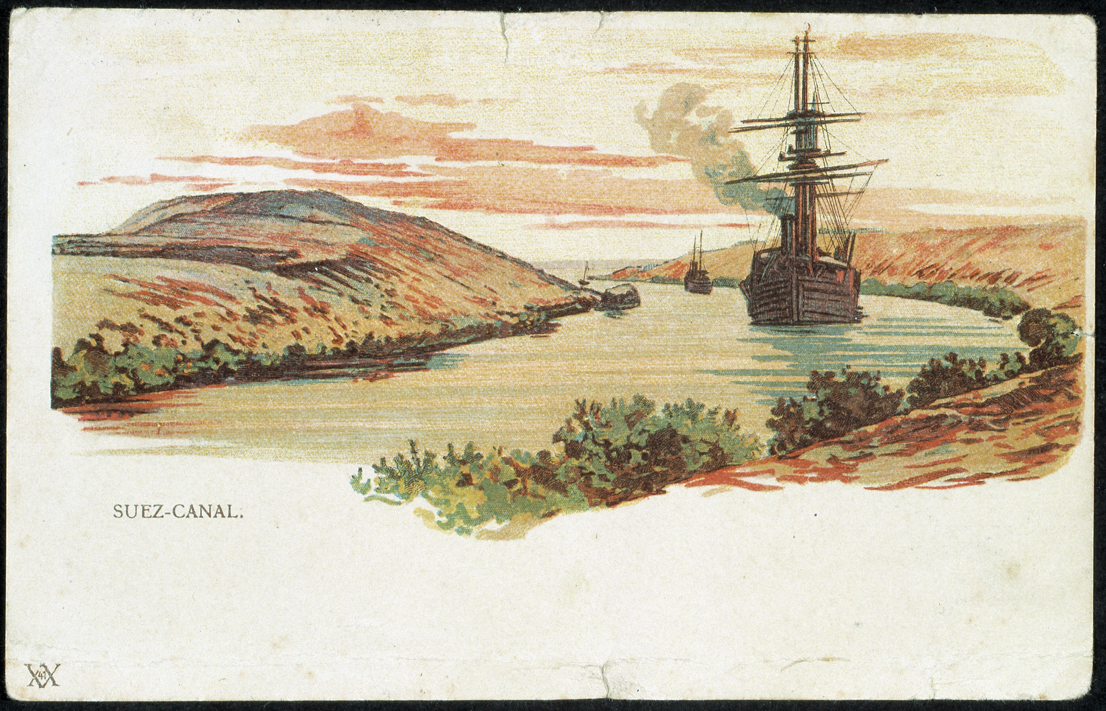 Suez - Canal (postcard)