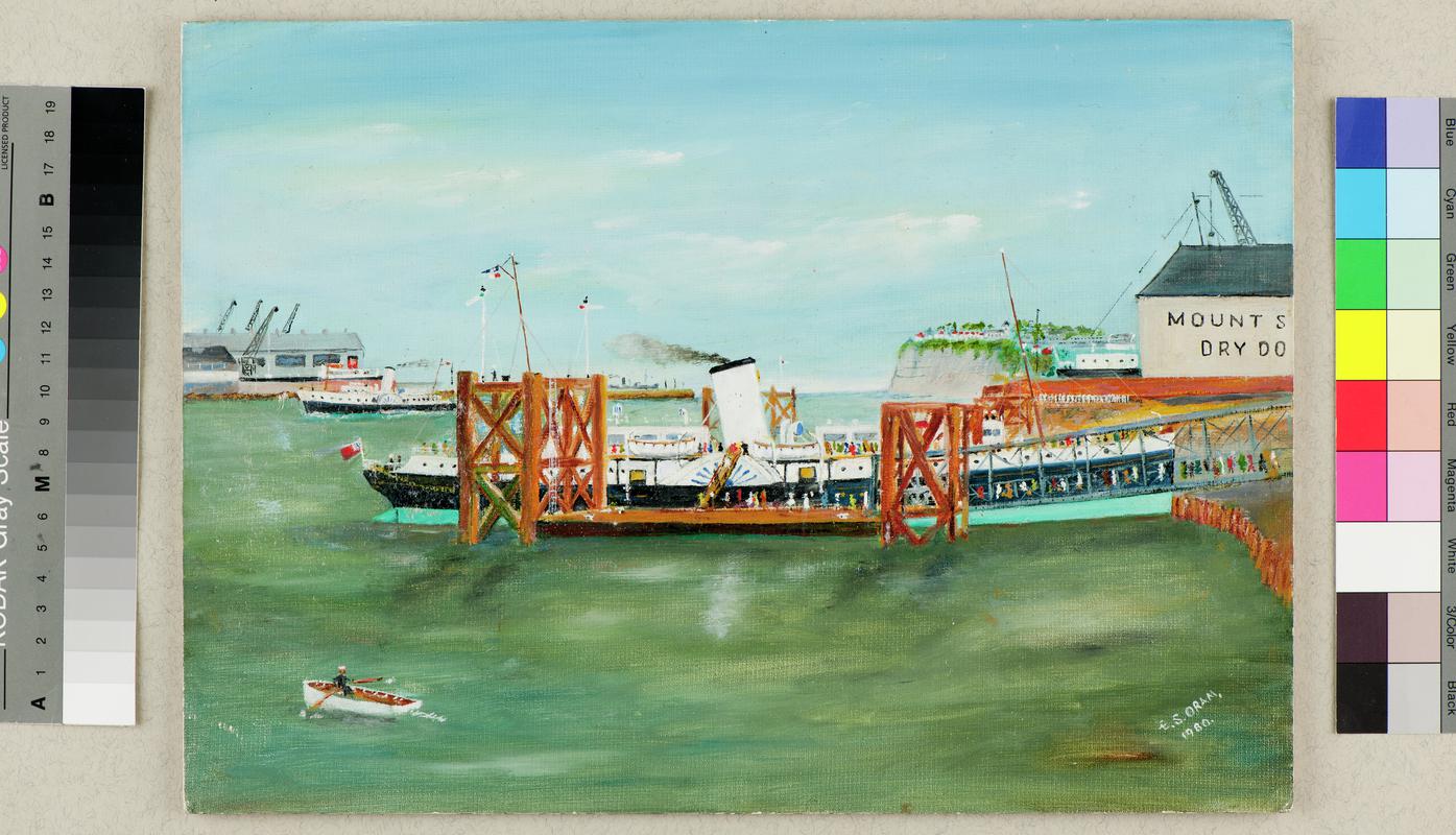 Pierhead, Cardiff (painting)