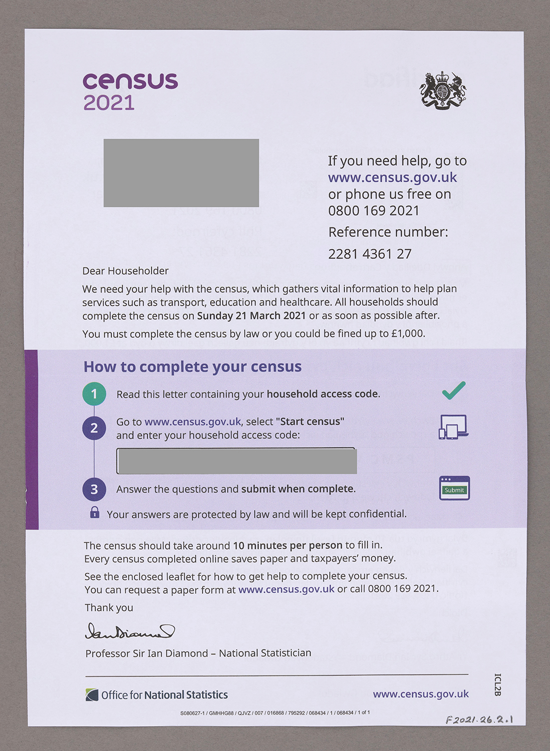 Census return