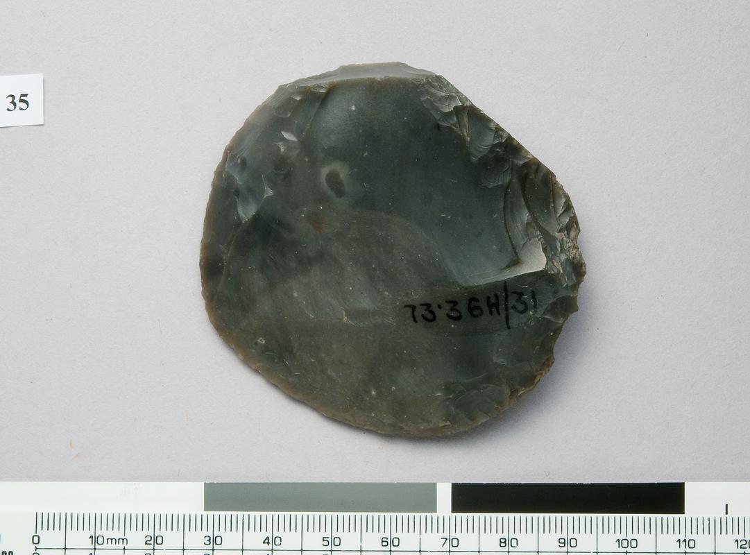 Neolithic flint discoidal knife