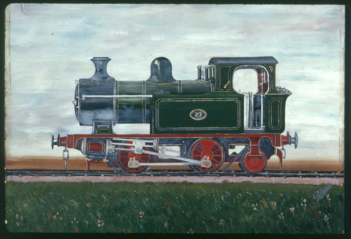 Painting, Locomotive No. &#039;27&#039;