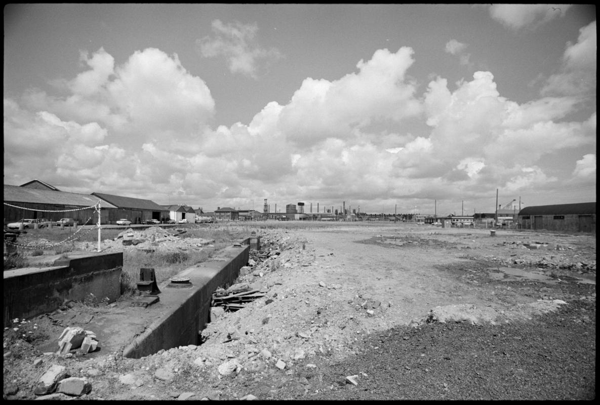 Cardiff Docks, negative