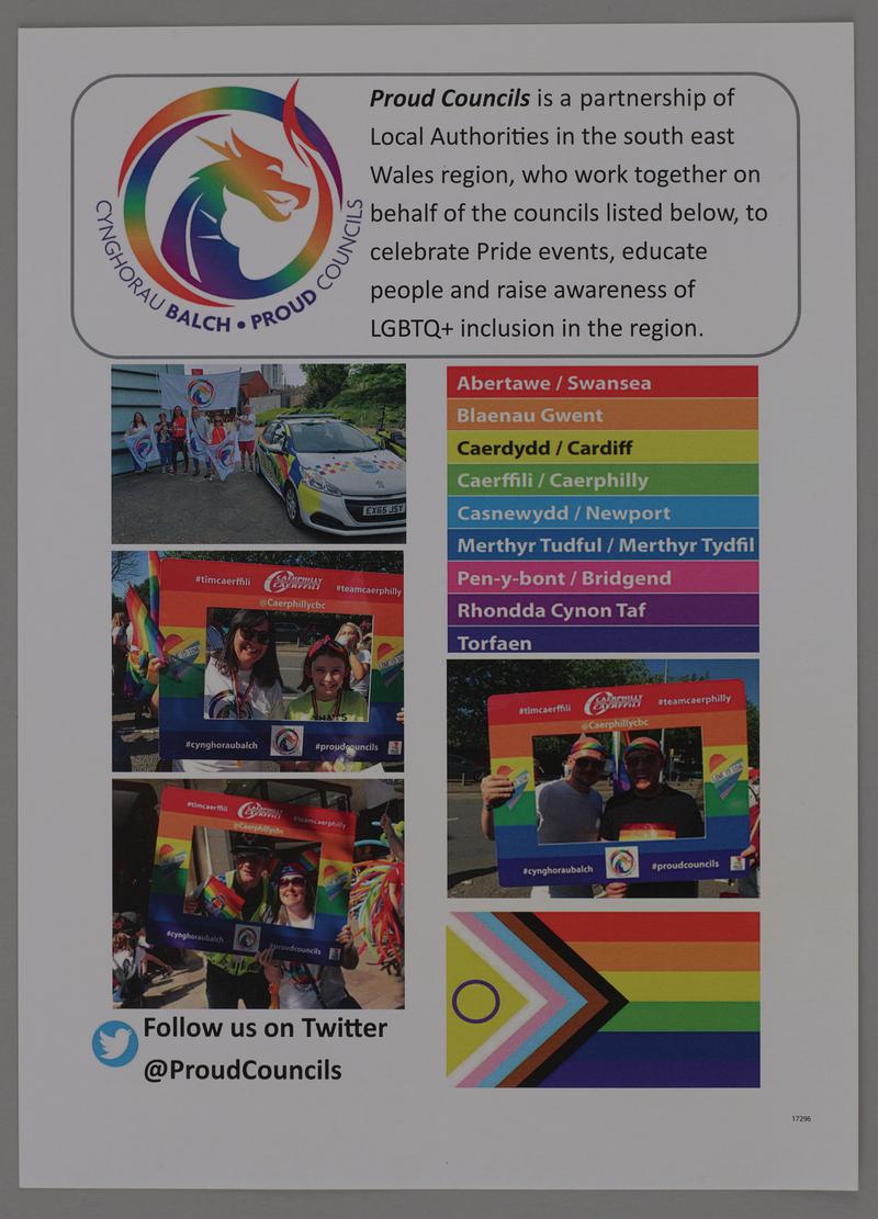 Proud Councils leaflet