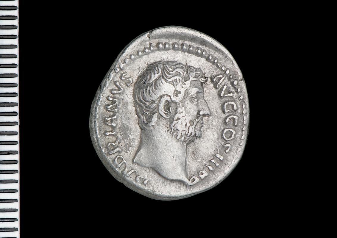 silver denarius (obv.)