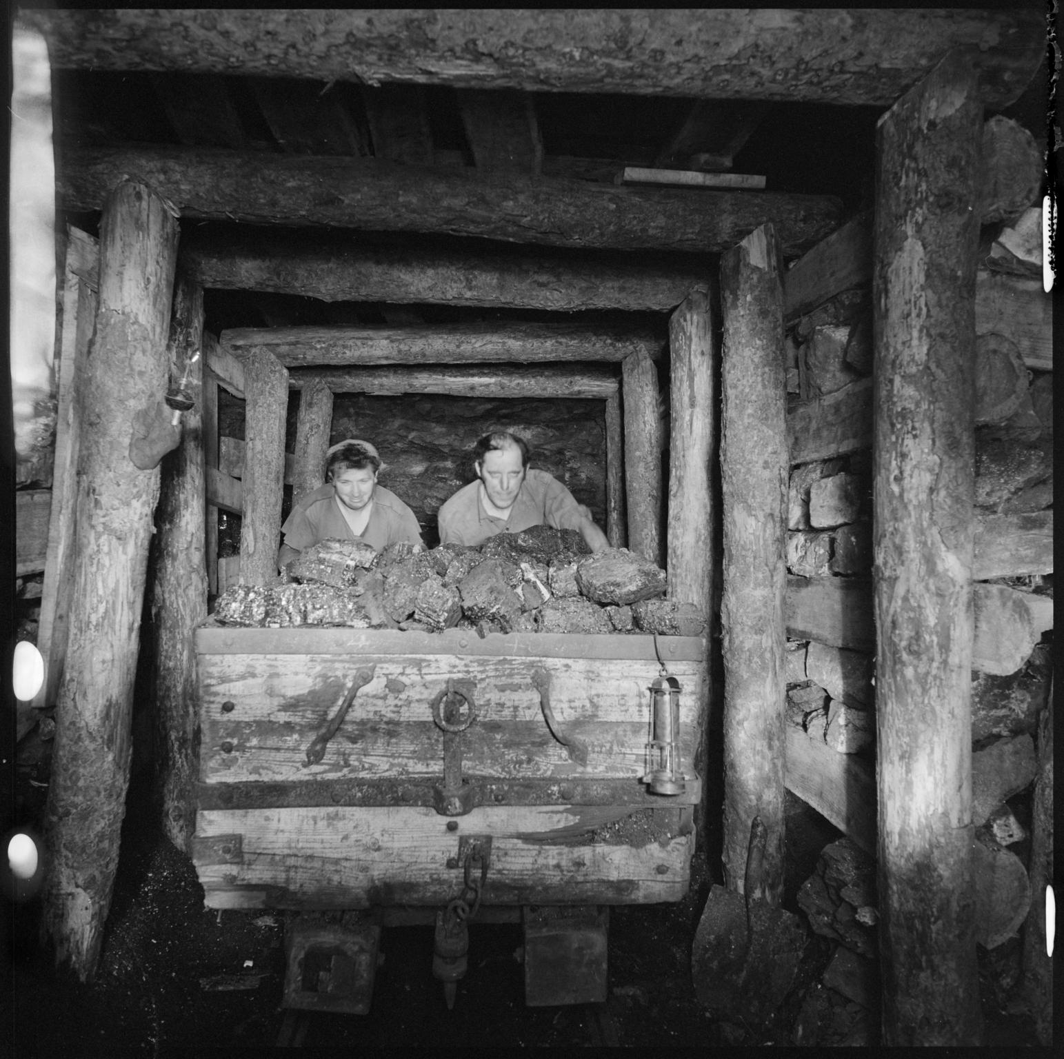 Big Pit Mining Museum, film negative