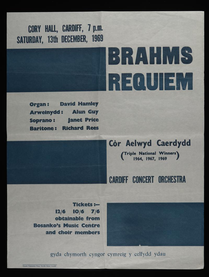 Poster, concert