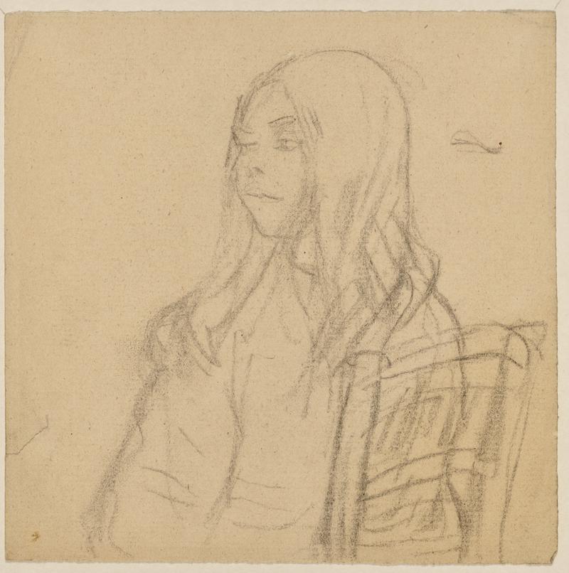 Study of a Seated Girl