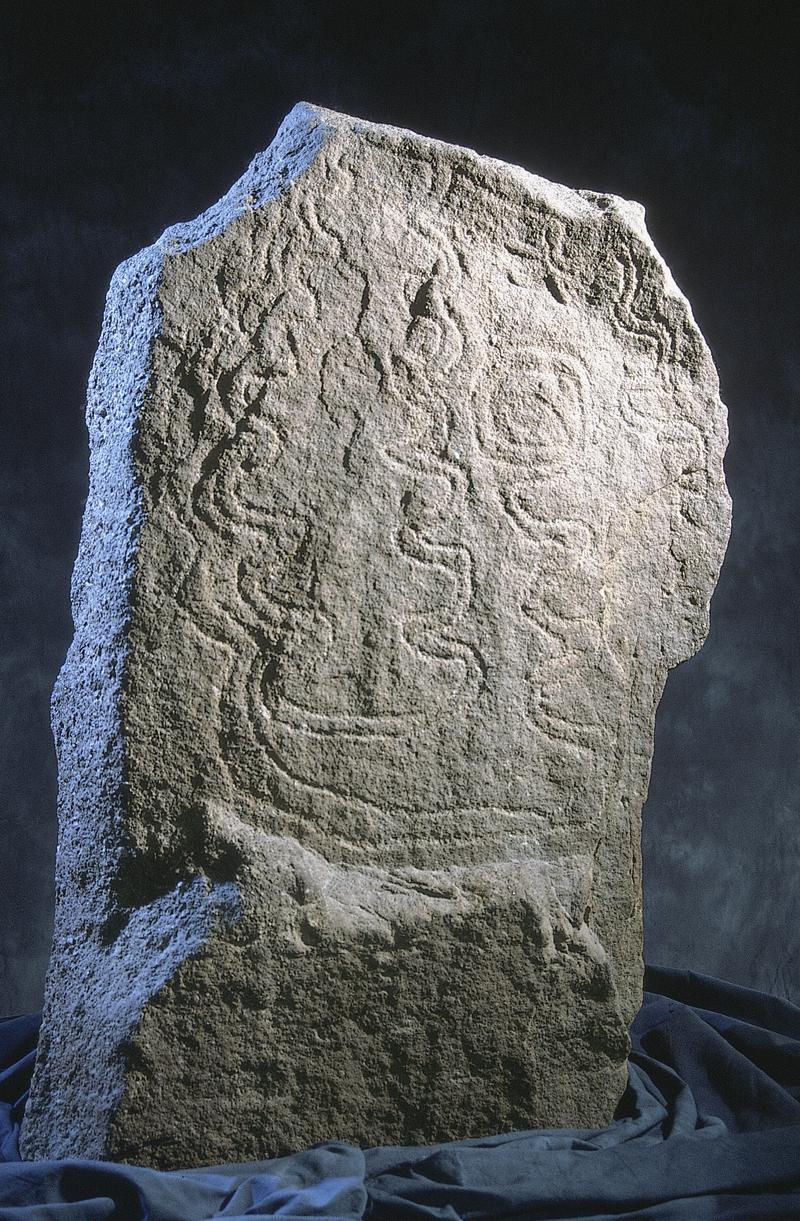 Bryn-celli-ddu pattern stone