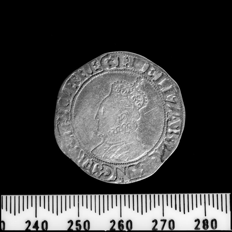 Tregwynt Hoard - Elizabeth I silver shilling