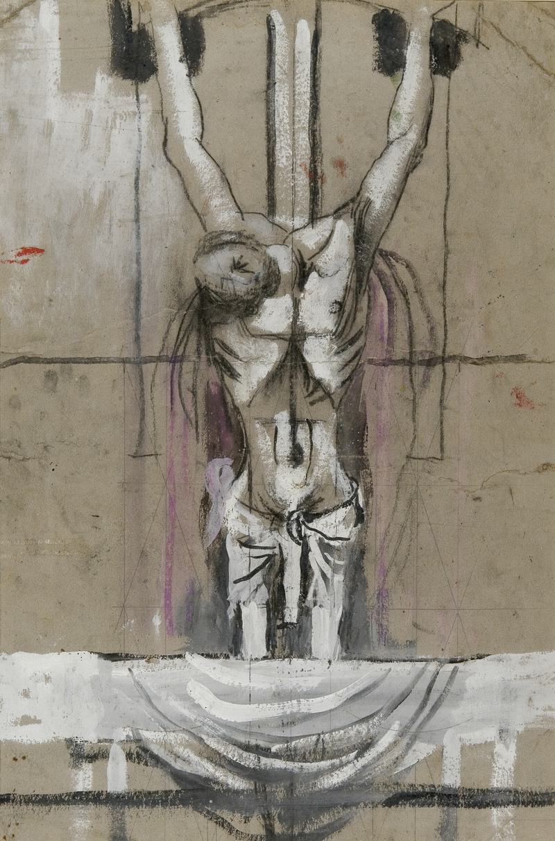 Study for lower crucifixion