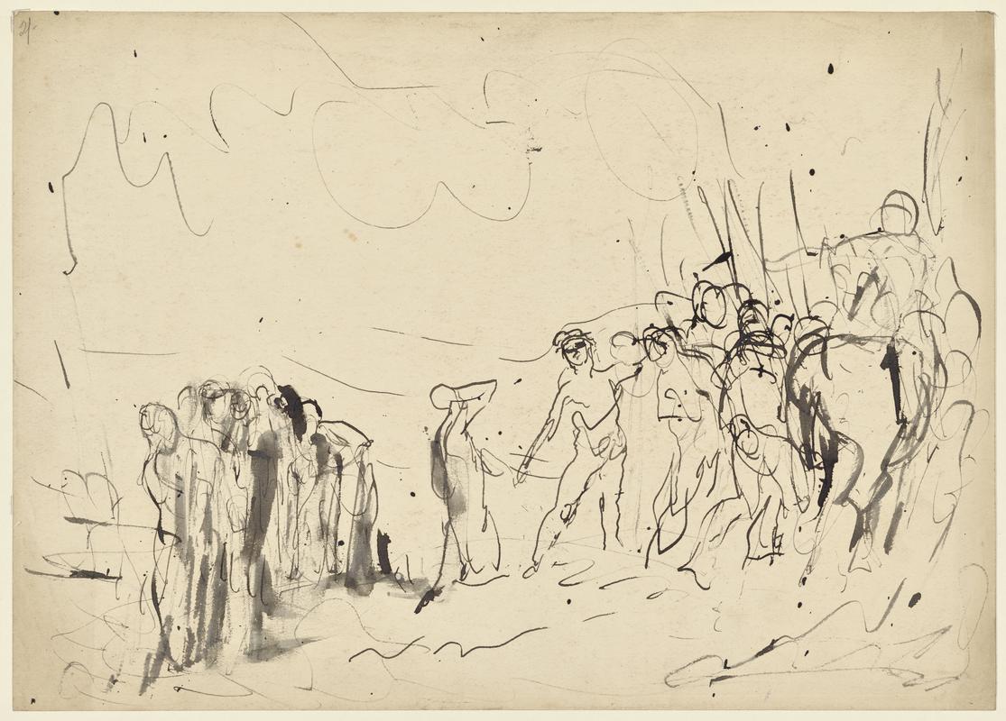 Large Figure Group in a Landscape
