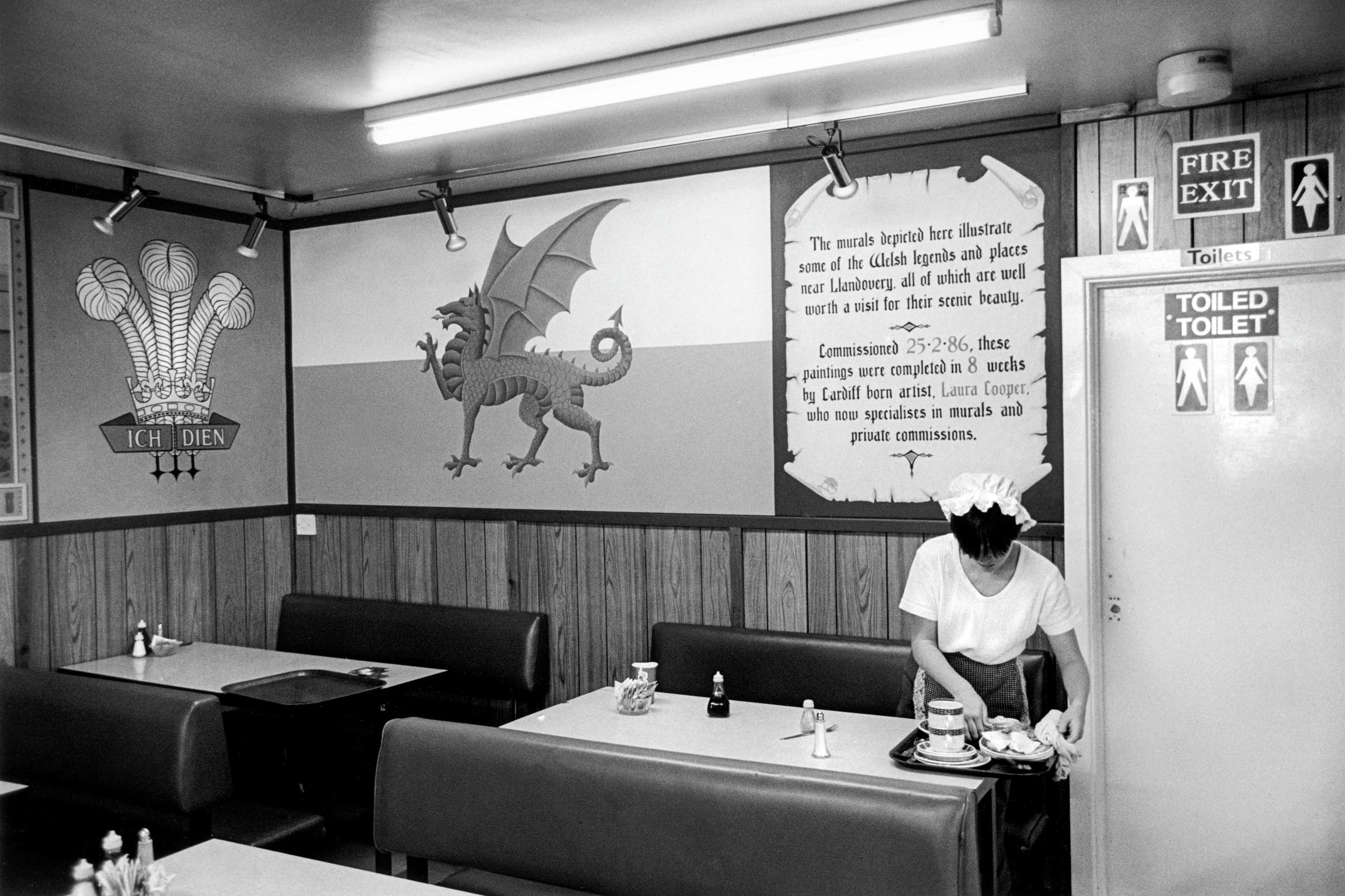 The Bog Snorkling Café. Llanwrtyd Wells, Wales
