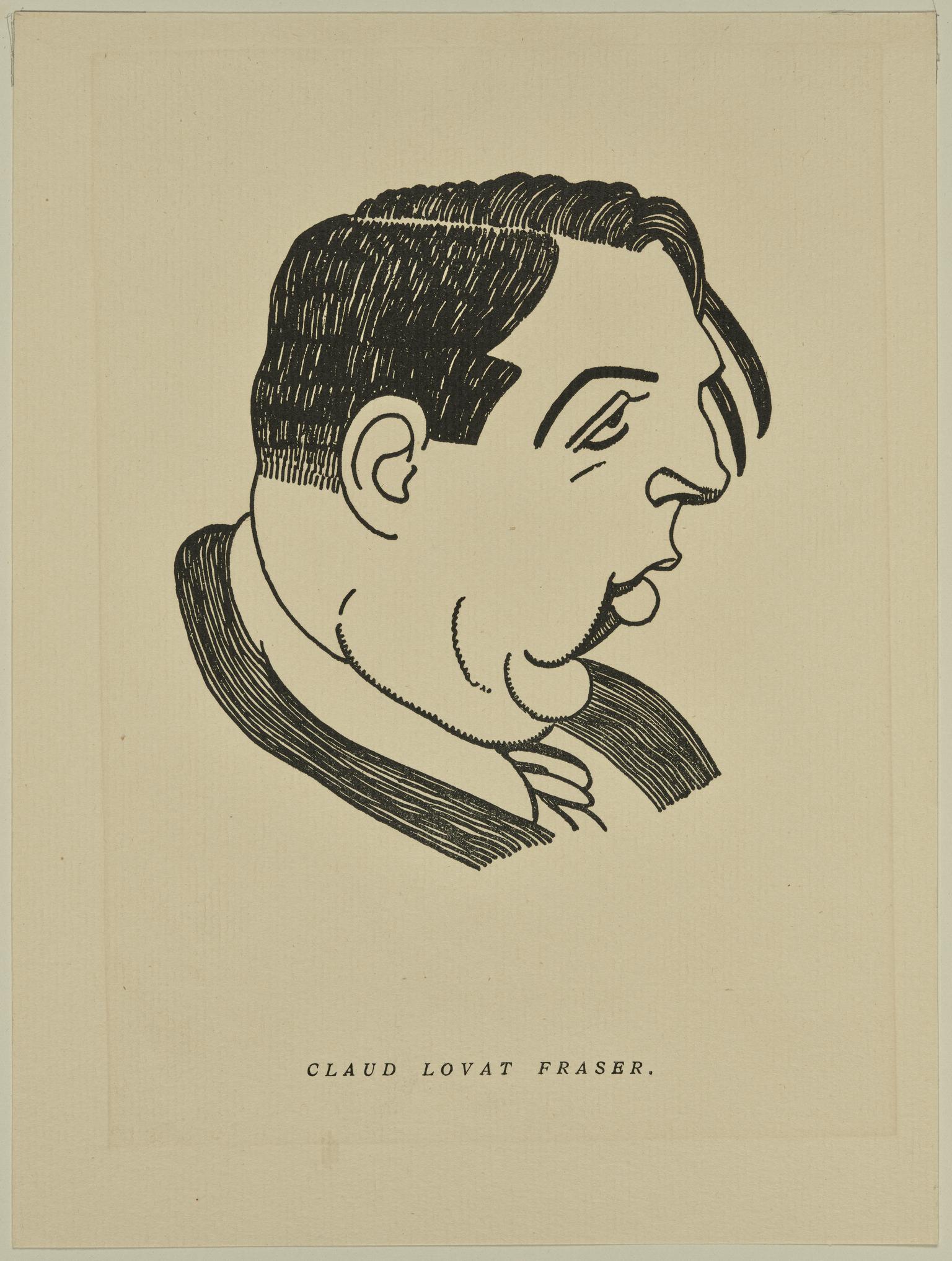 Portrait of Claud Lovat Fraser