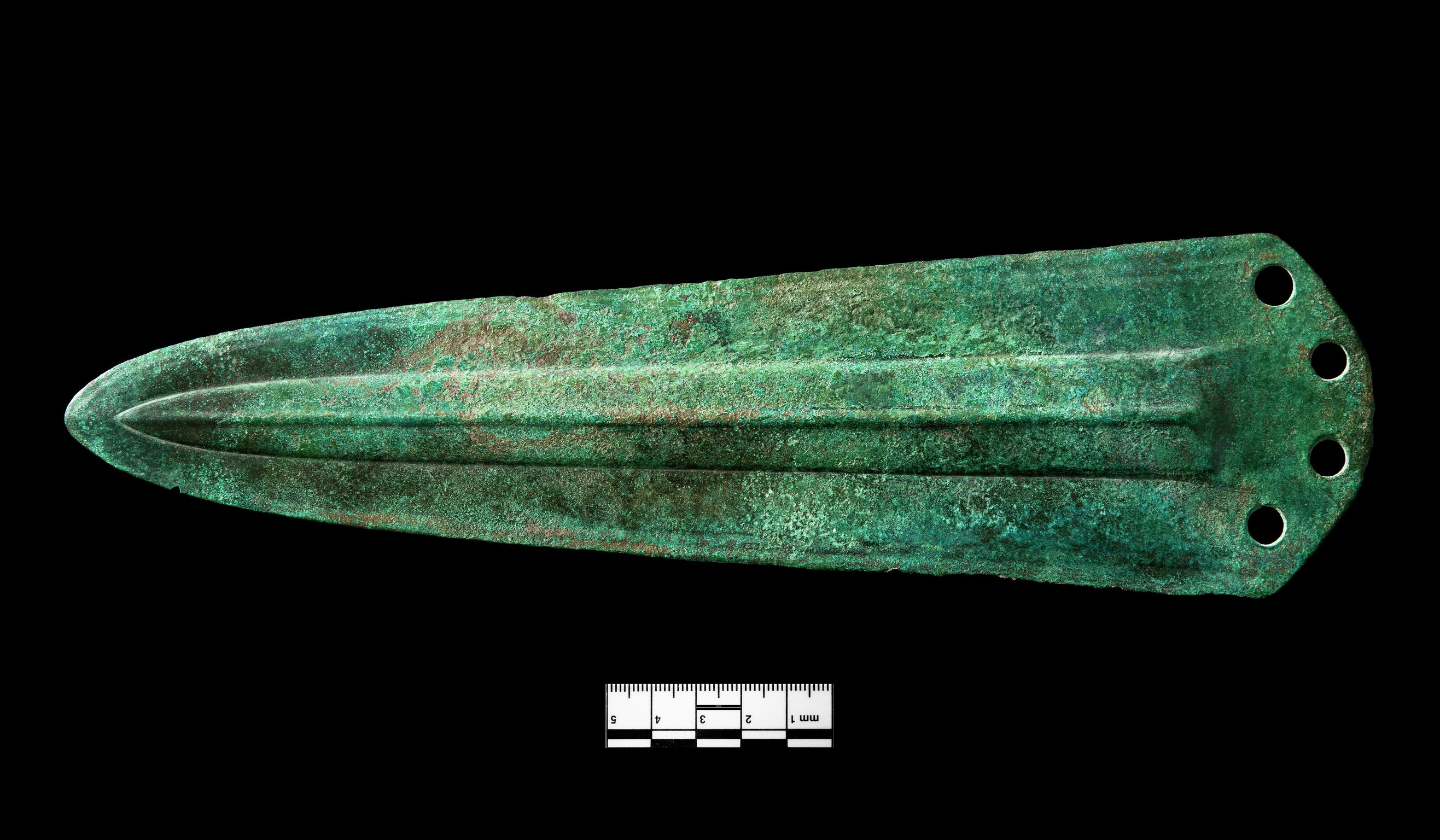 Early Bronze Age copper halberd