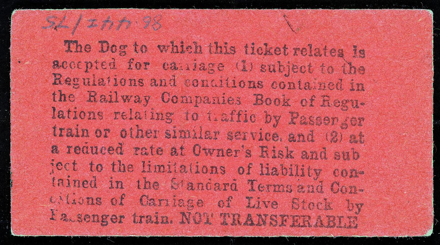 L.M. & S.R. ticket